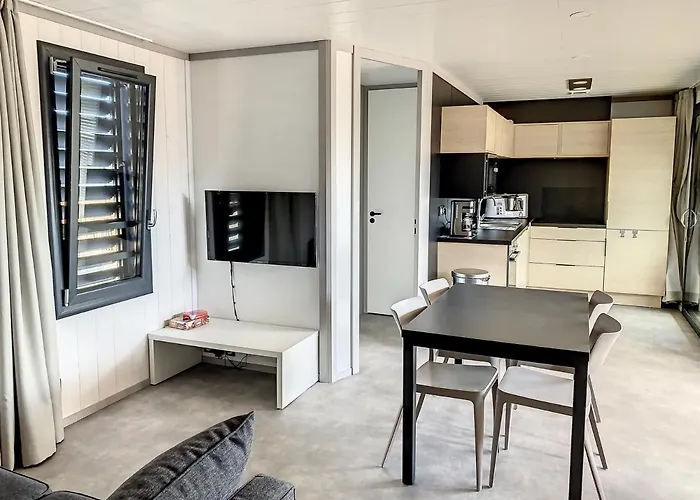 De Standing A - 6 Couchages, Piscine Chauffee, Proche Et Commerces, Wi-fi Gratuit - Fr-1-361-449 Domek alpejski Jullouville-les-Pins